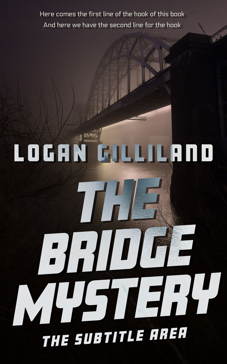 2D view of Premade Mystery & Thriller & Suspense Book Cover - Cocoa Brown #17921 | BookCoverZone*