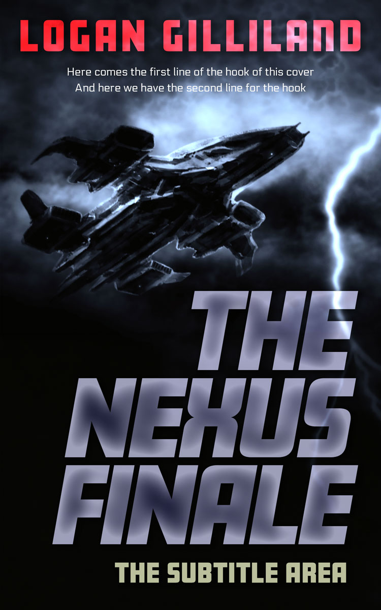 2D view of Premade Science Fiction Book Cover - London Hue #17935 | BookCoverZone*