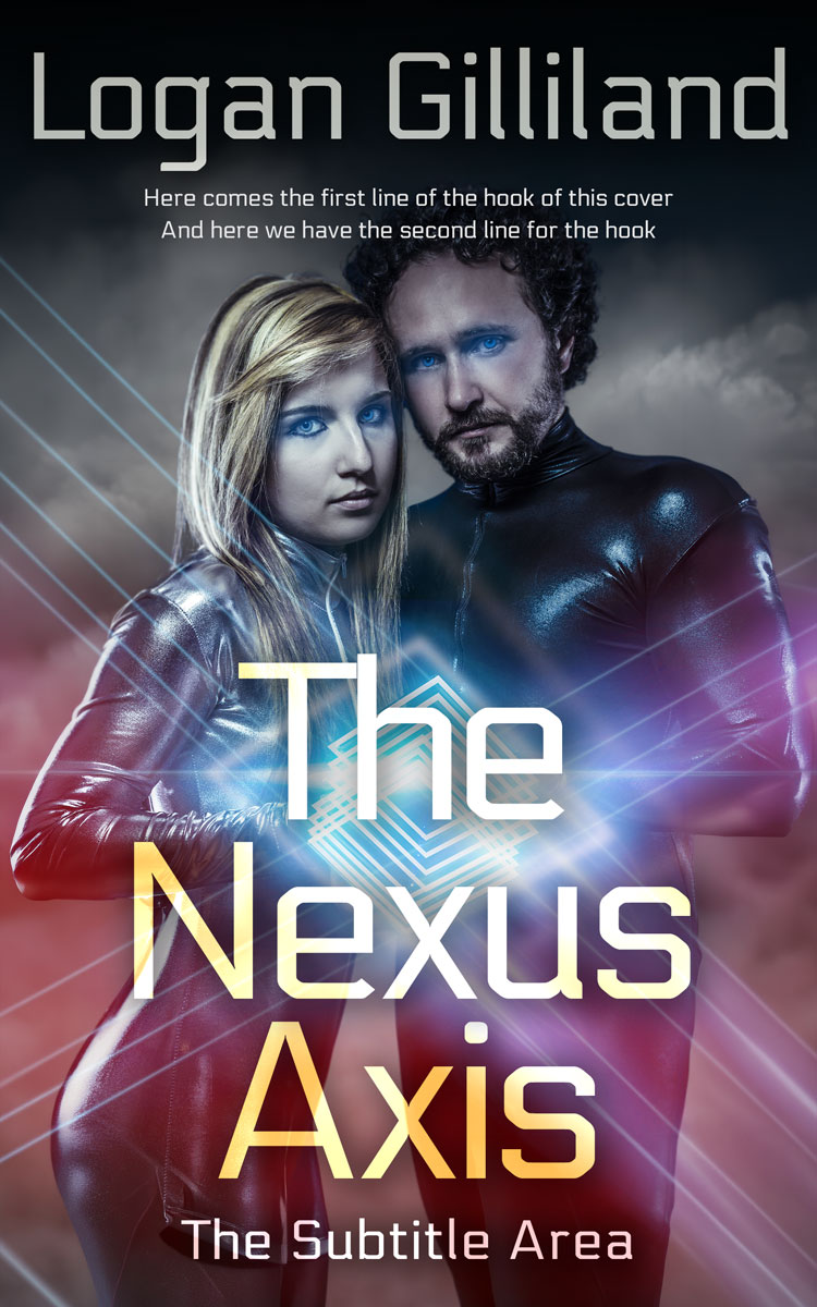 2D view of Premade Science Fiction Book Cover - Ship Gray #17952 | BookCoverZone*
