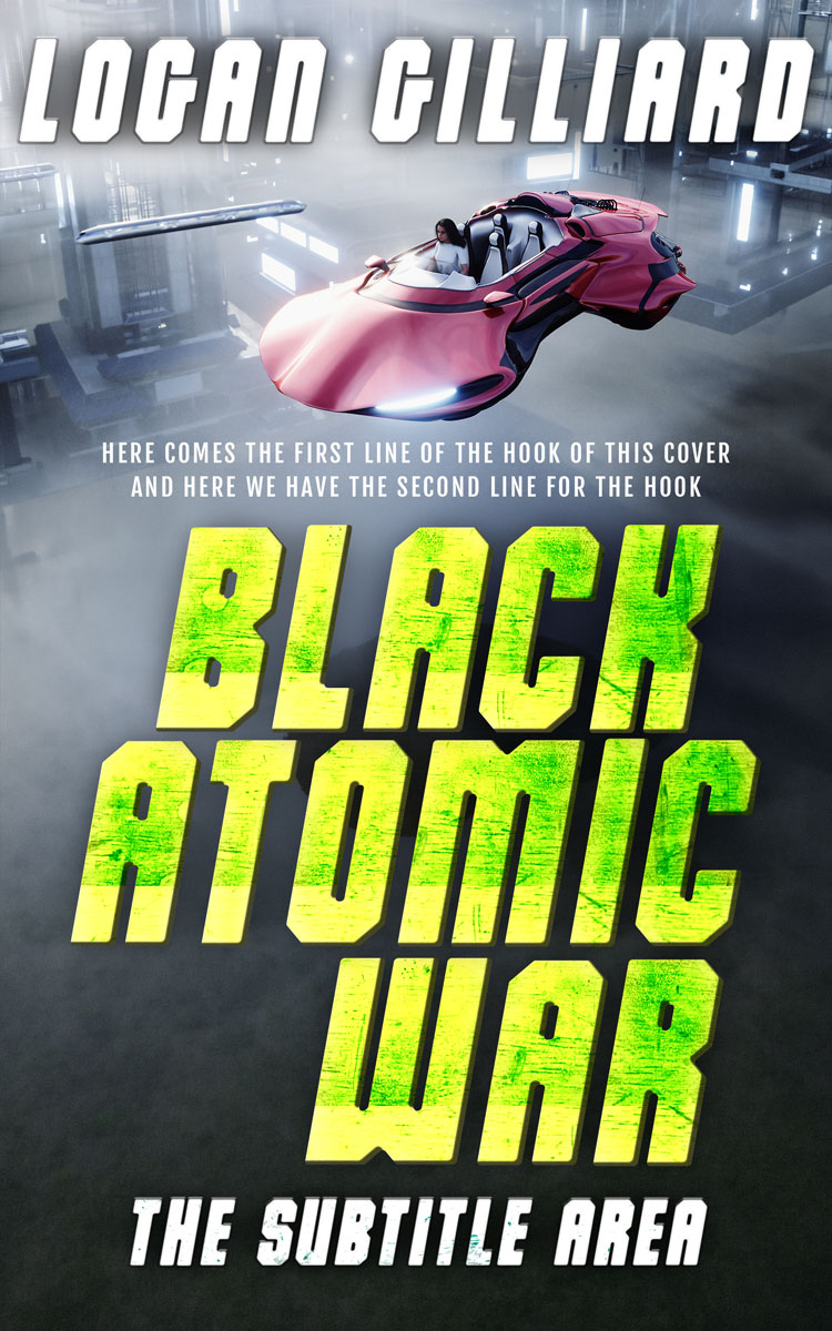2D view of Premade Science Fiction Book Cover - Outer Space #17994 | BookCoverZone*