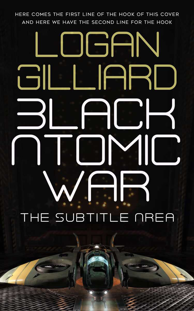 2D view of Premade Science Fiction Book Cover - Cod Gray #18013 | BookCoverZone*