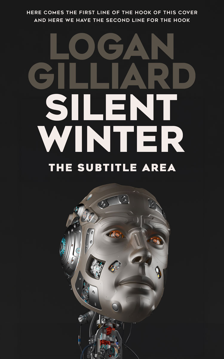 2D view of Premade Science Fiction Book Cover - Cod Gray #18042 | BookCoverZone*