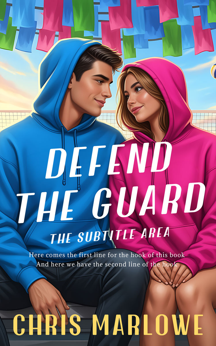 2D view of Premade Teen & Young Adult Book Cover - Charm #18054 | BookCoverZone