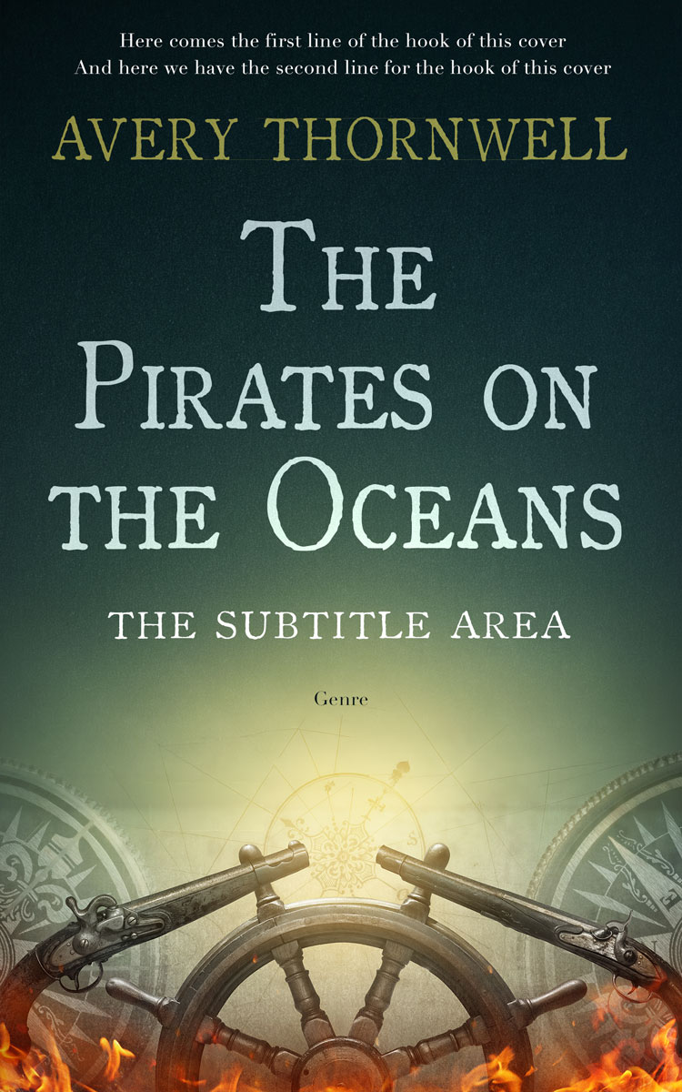 2D view of Premade Action & Adventure Book Cover - Outer Space #18120 | BookCoverZone*