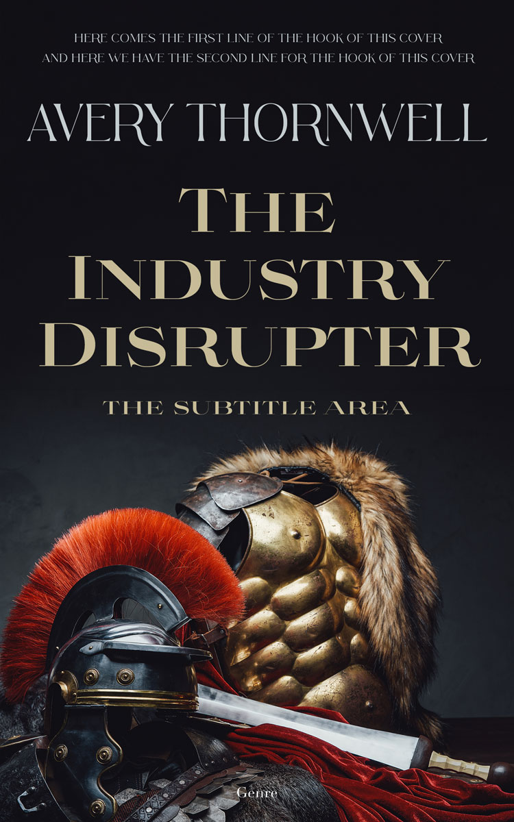 2D view of Premade Historical Book Cover - Thunder #18124 | BookCoverZone*