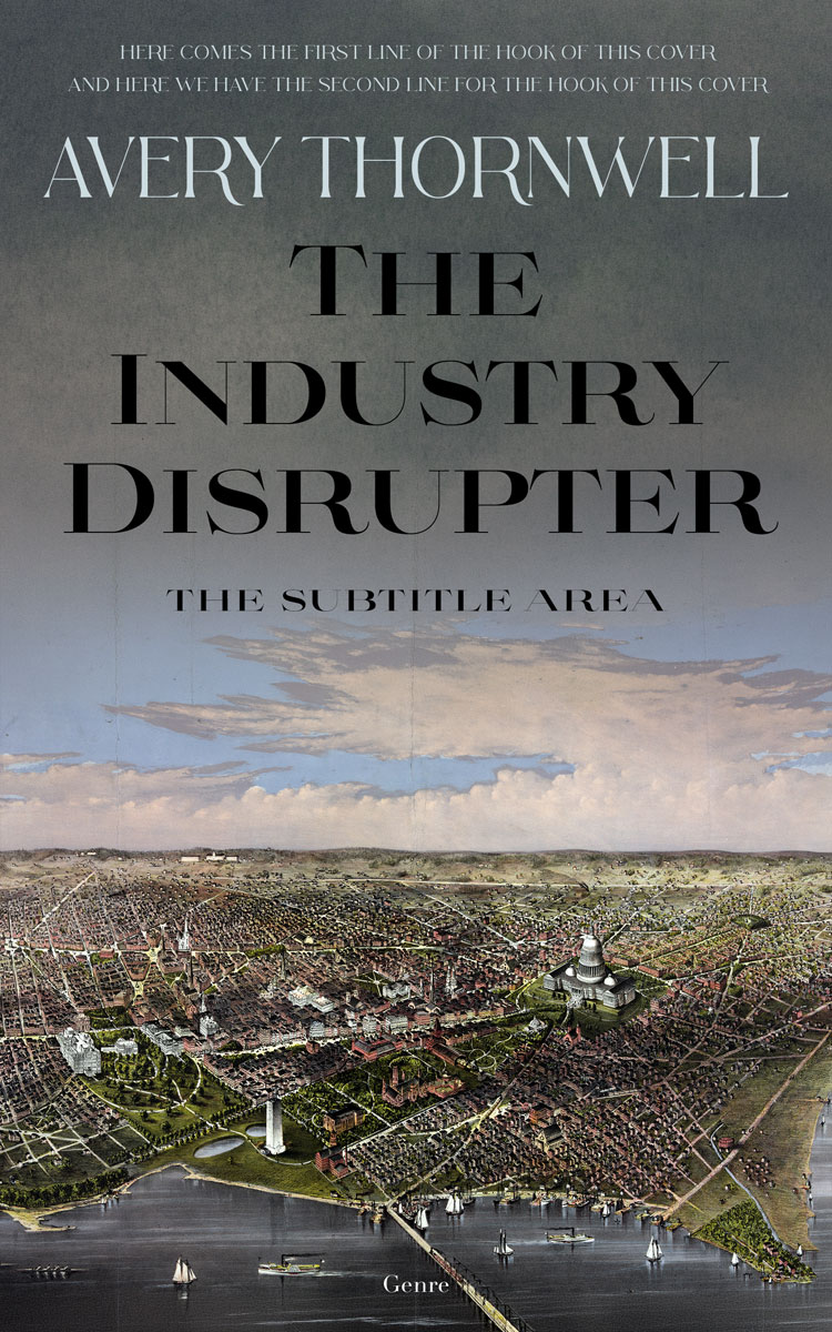 2D view of Premade History Book Cover - Storm Dust #18125 | BookCoverZone*