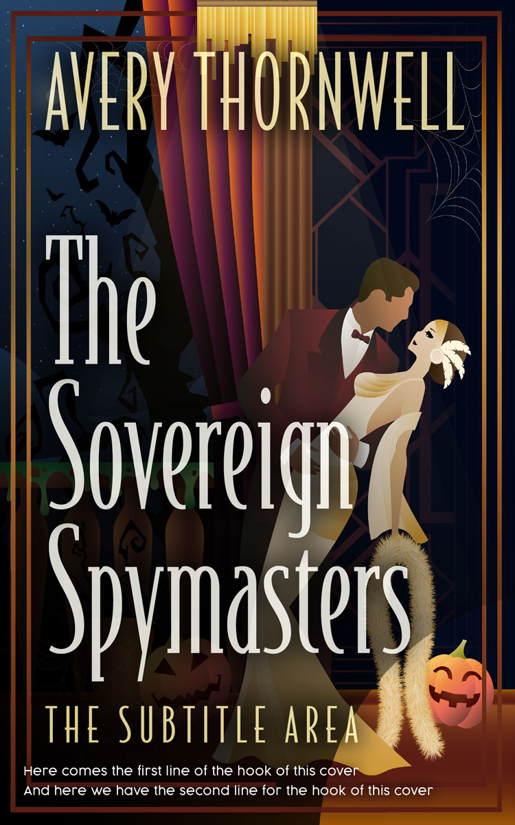 2D view of Premade  Book Cover - Sorrell Brown #18169 | BookCoverZone*