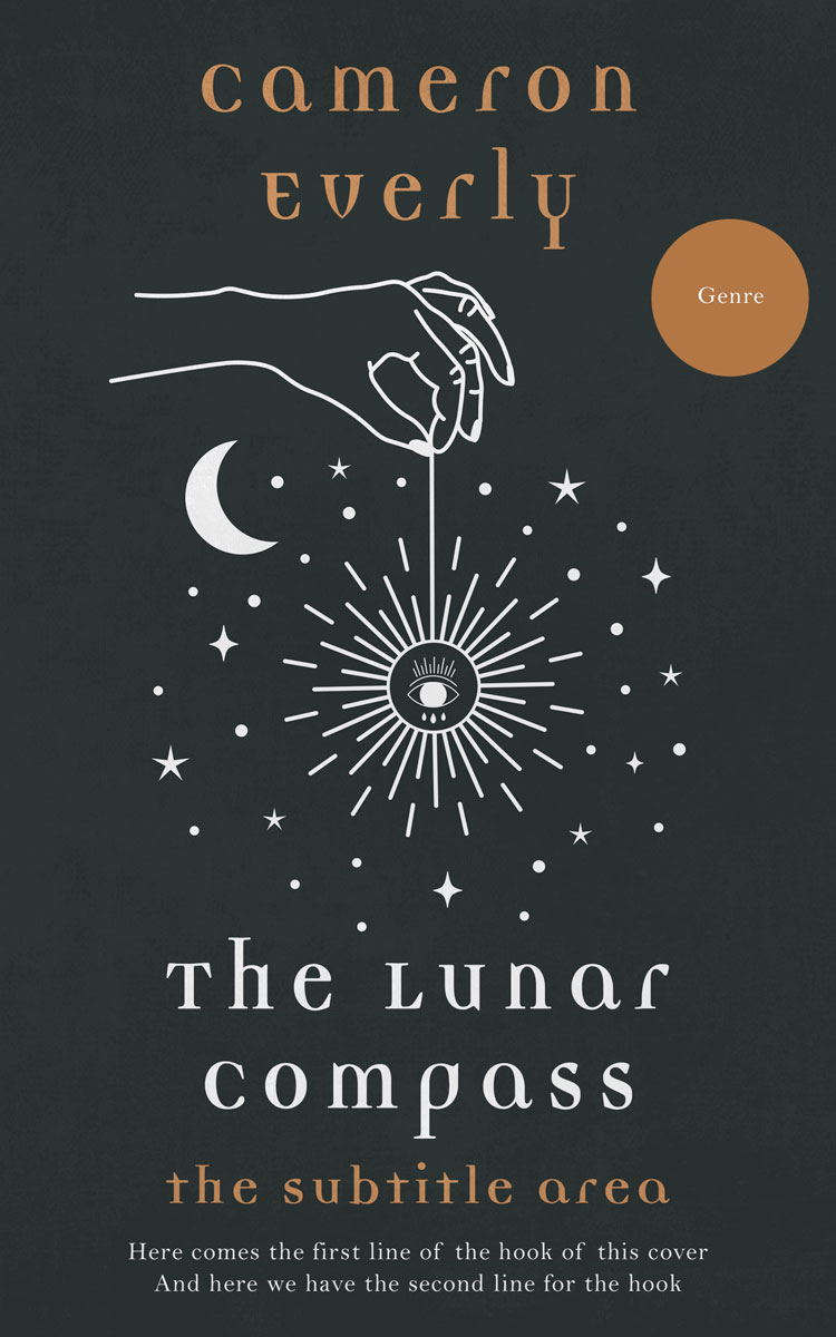 2D view of Premade  Book Cover - Outer Space #18242 | BookCoverZone*