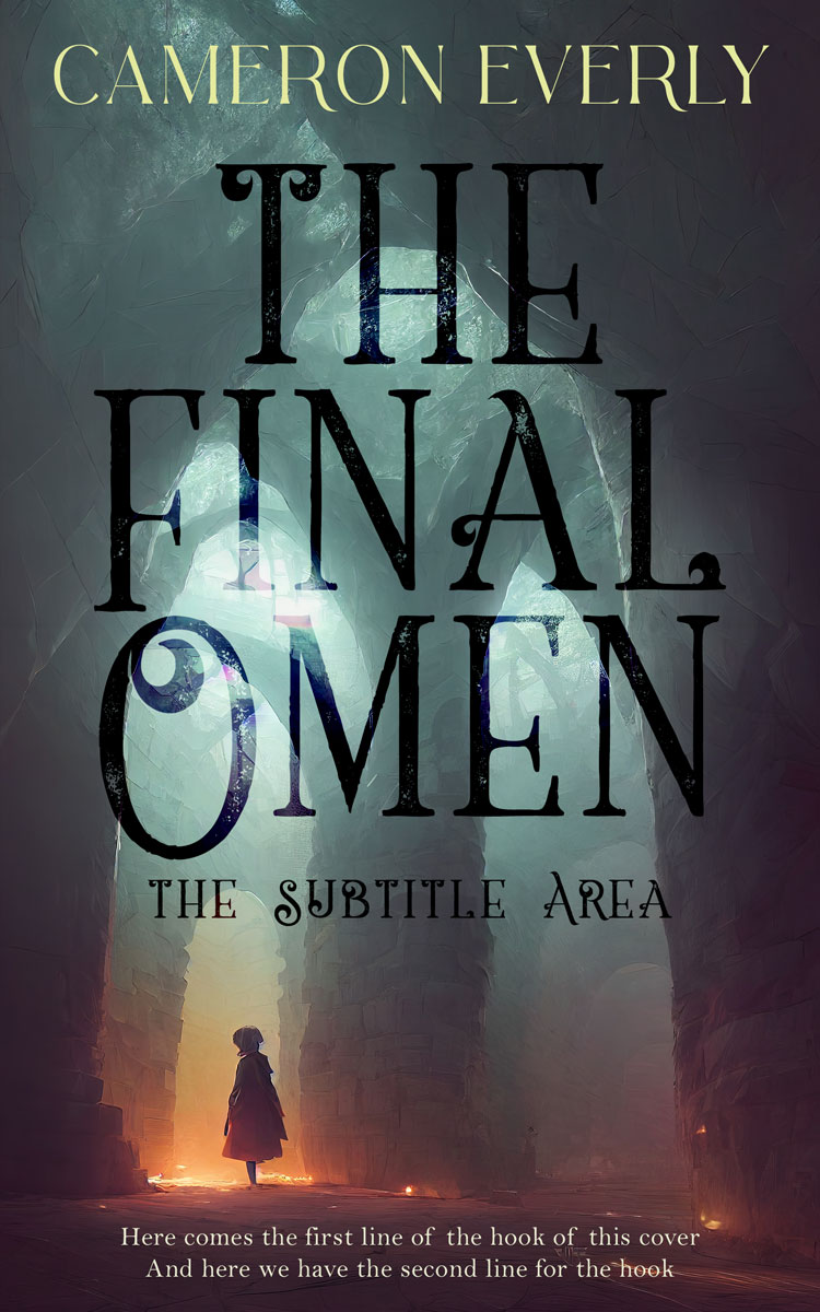 2D view of Premade Fantasy Book Cover - Tuna #18278 | BookCoverZone*