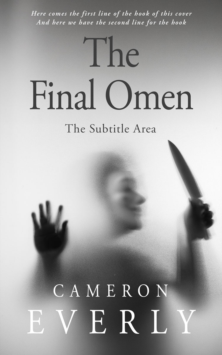 2D view of Premade Mystery & Thriller & Suspense Book Cover - Silver #18308 | BookCoverZone*