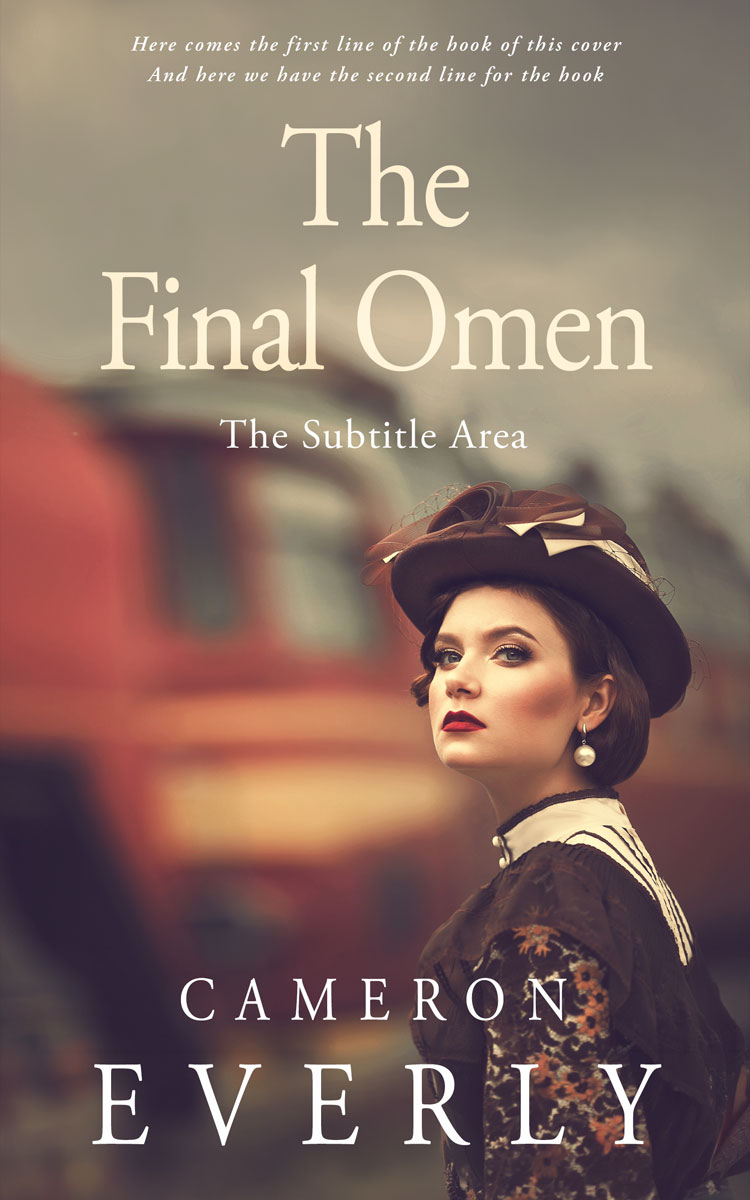 2D view of Premade Historical Book Cover - Cement #18313 | BookCoverZone*