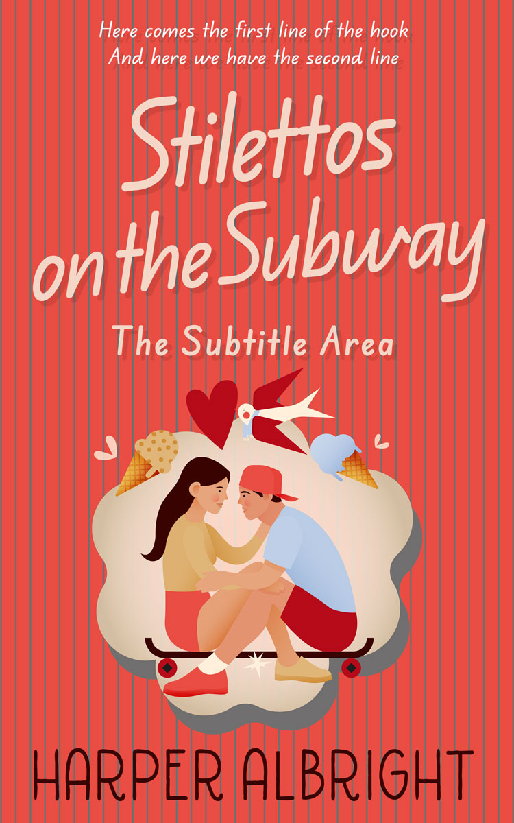 2D view of Premade Romance Book Cover - Valencia #18345 | BookCoverZone