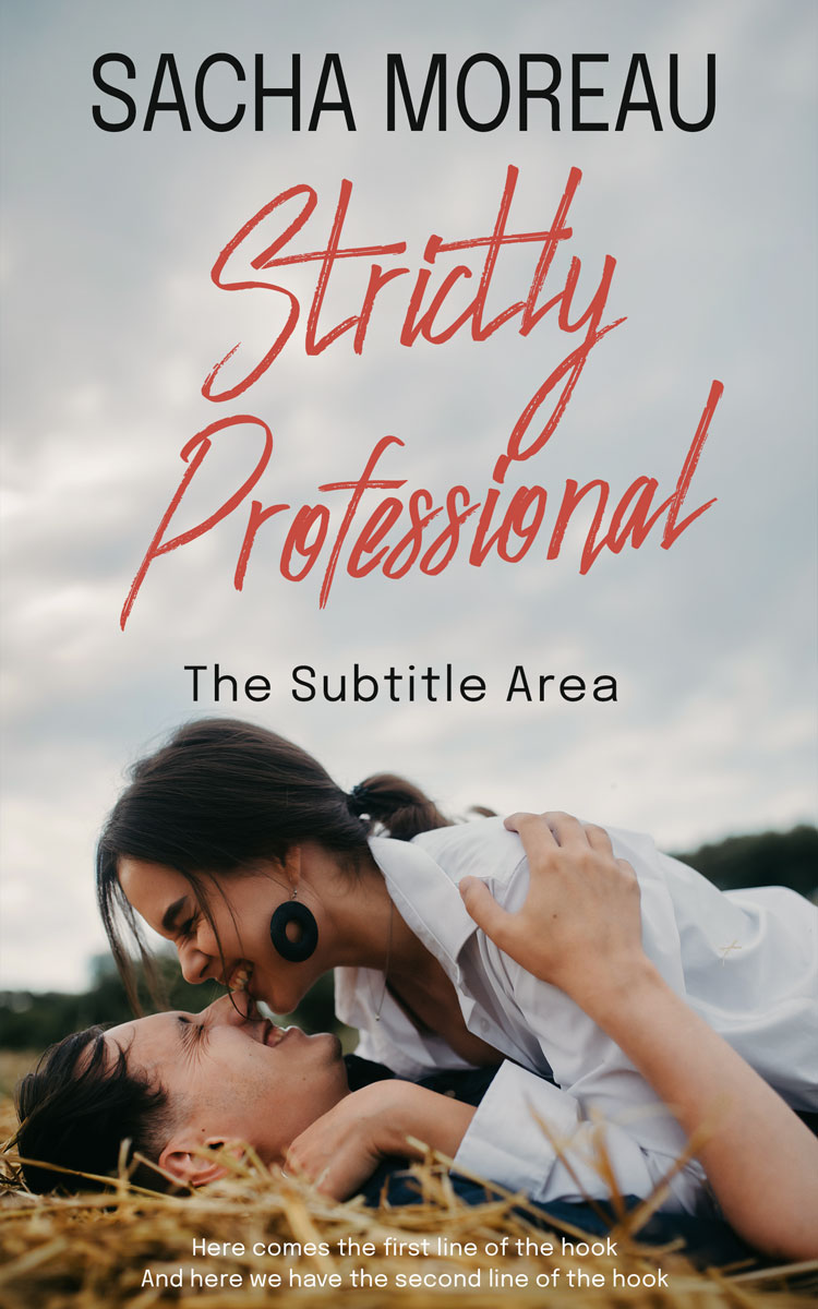 2D view of Premade Romance Book Cover - Cloud #18347 | BookCoverZone