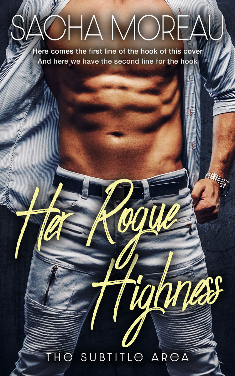 2D view of Premade Erotica Book Cover - Charade #18388 | BookCoverZone