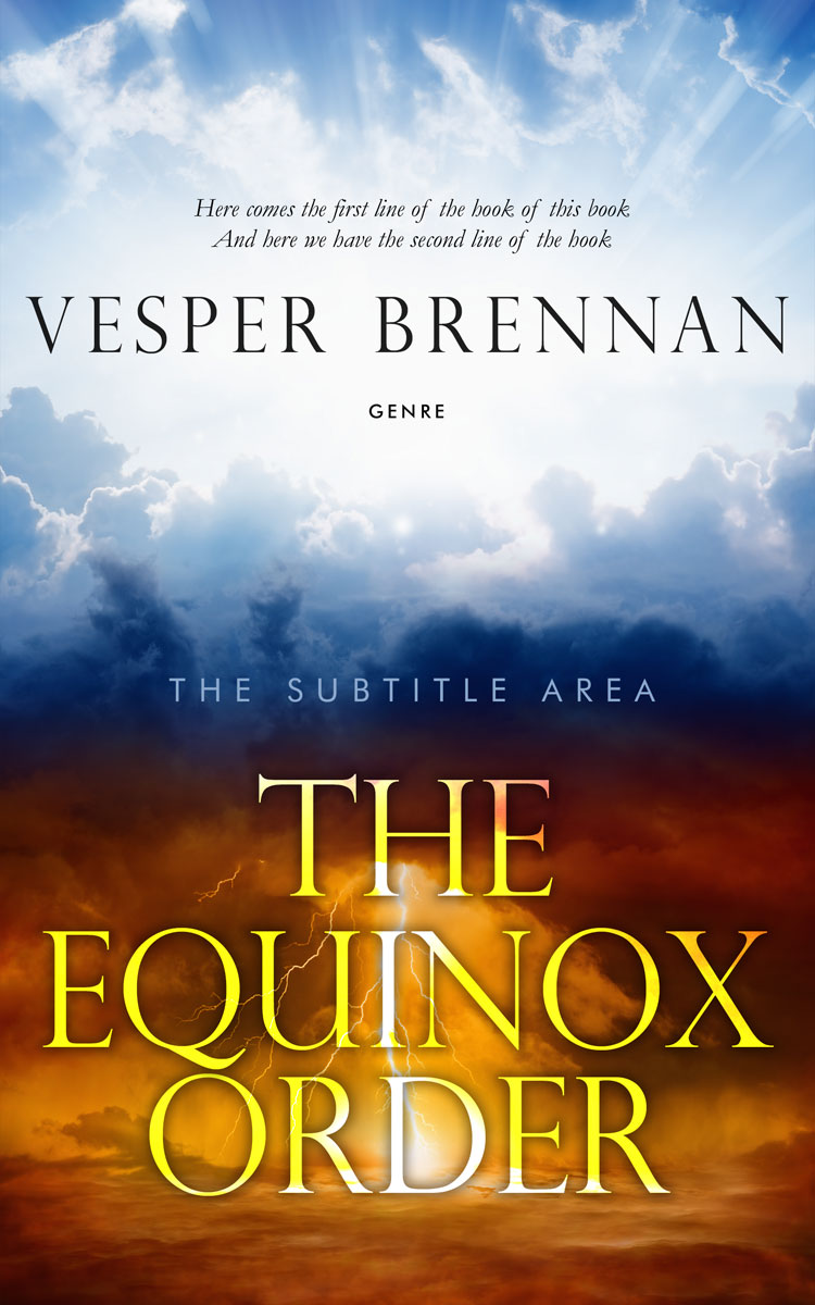 2D view of Premade Apocalyptica Book Cover - Botticelli