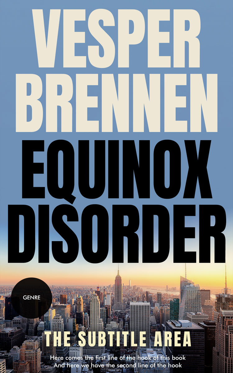 2D view of Stark White #20049 - Premade Action & Adventure Book Cover