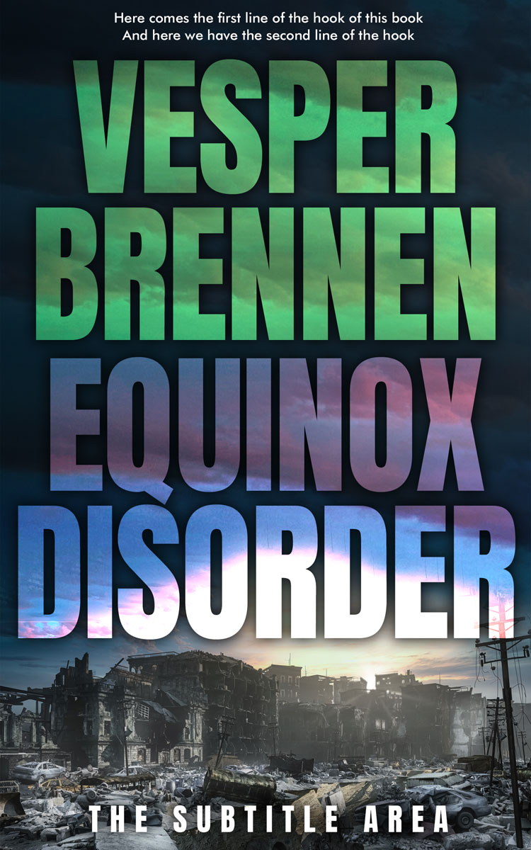 2D view of Outer Space #20059 - Premade Apocalyptica Book Cover