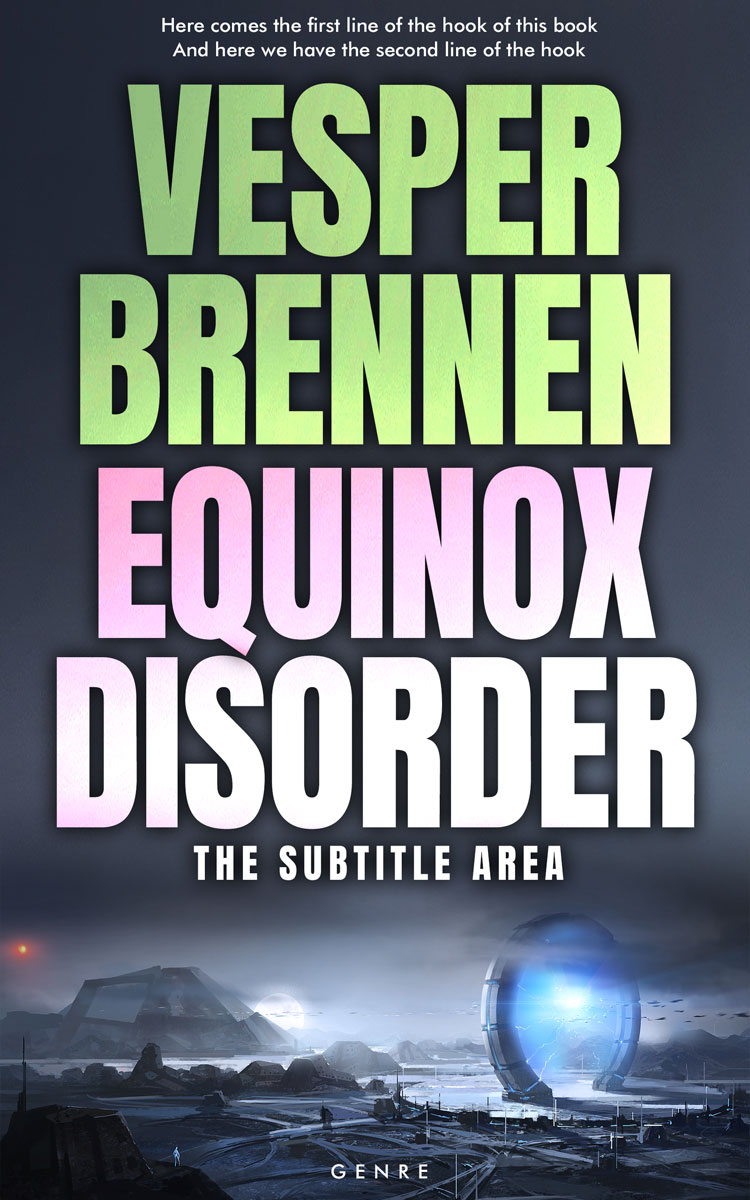 2D view of Tana #20061 - Premade Apocalyptica Book Cover