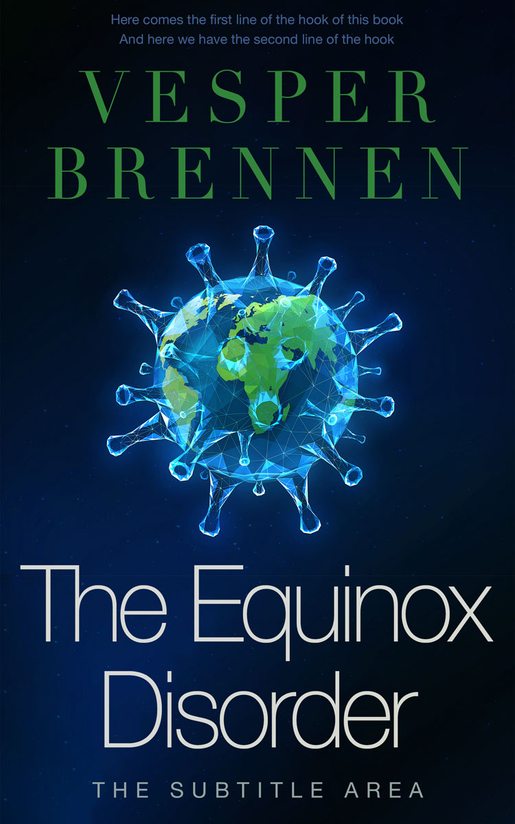 2D view of Black Pearl #20077 - Premade Medical Book Cover