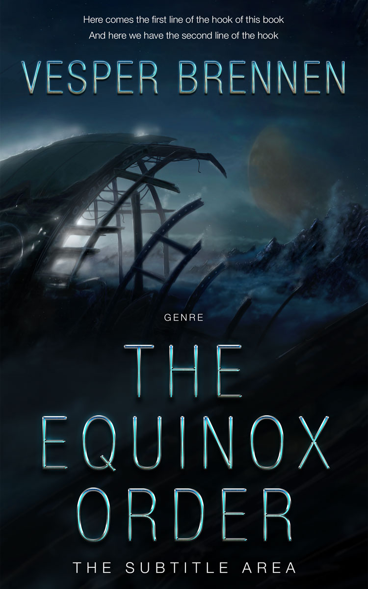 2D view of Aztec #20104 - Premade Apocalyptica Book Cover