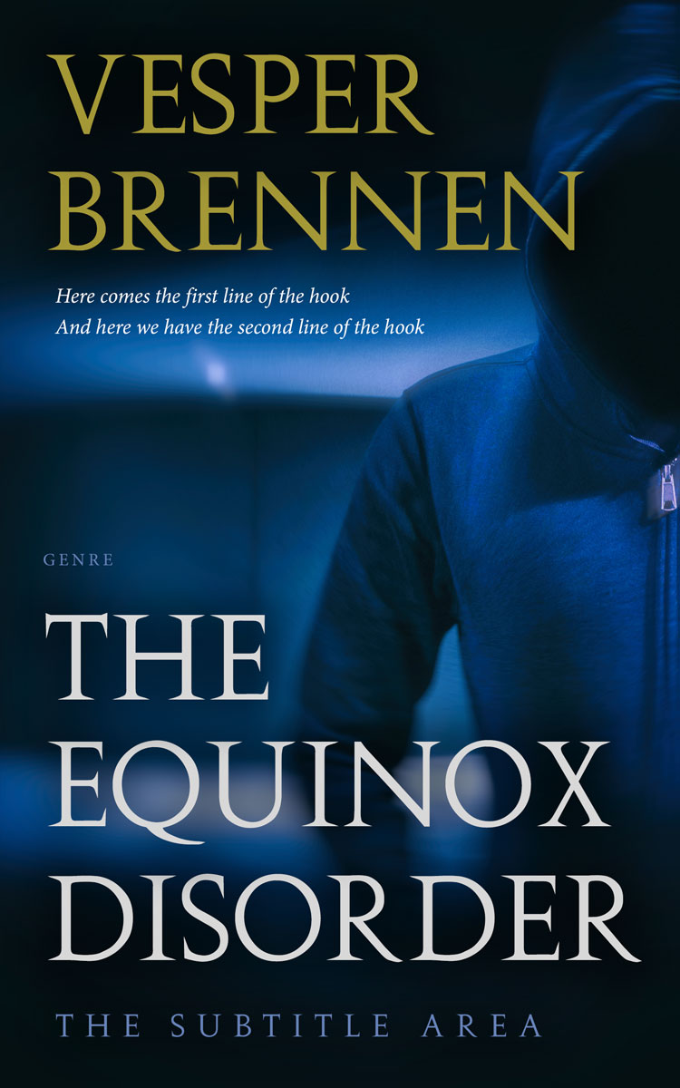 2D view of Black Pearl #20135 - Premade Mystery & Thriller & Suspense Book Cover