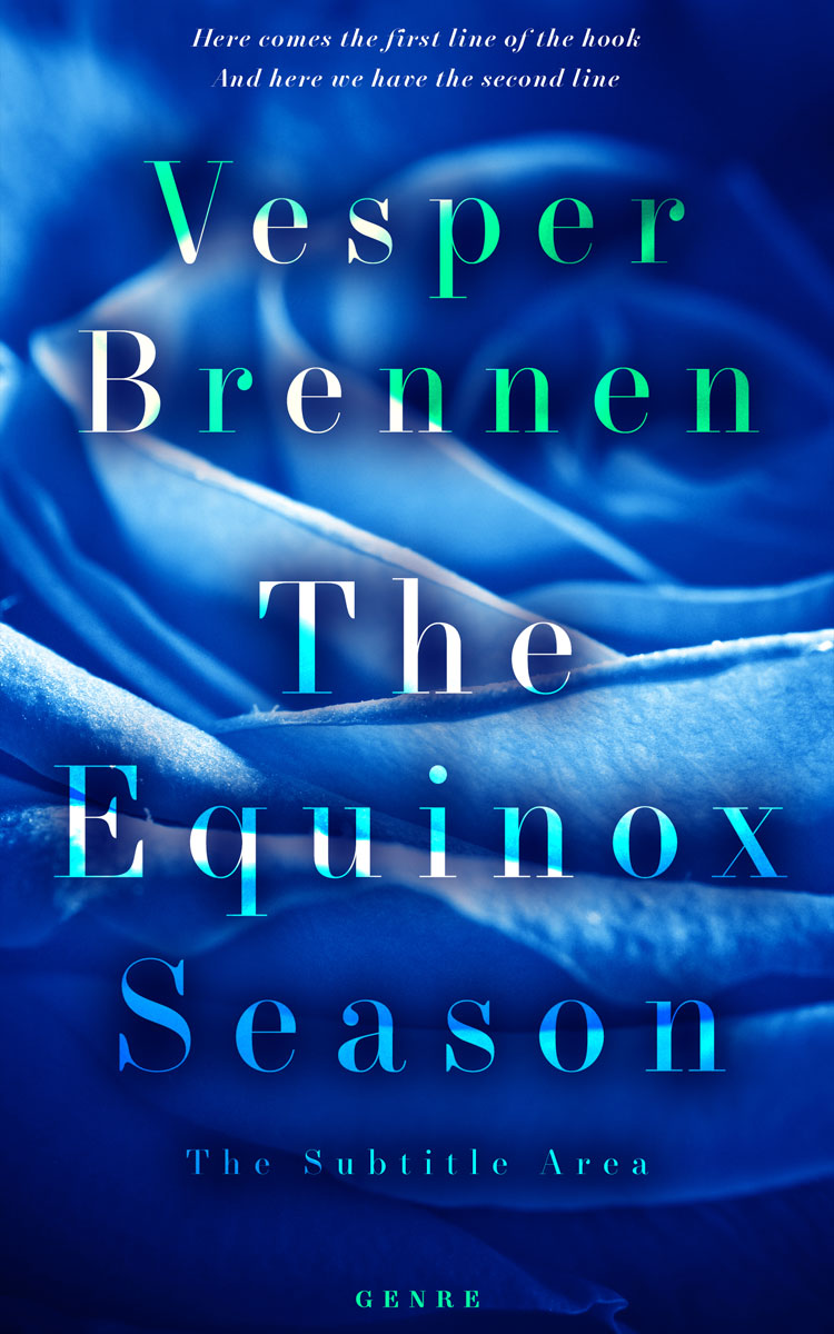 2D view of Catalina Blue #20148 - Premade Romance Book Cover