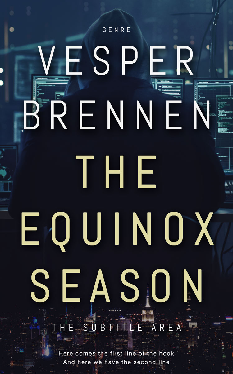 2D view of Mirage #20163 - Premade Mystery & Thriller & Suspense Book Cover