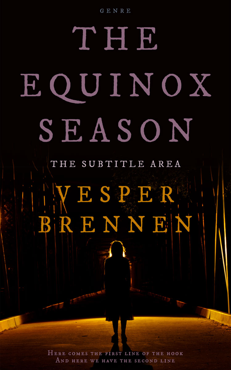 2D view of Premade Horror Book Cover - Night Rider