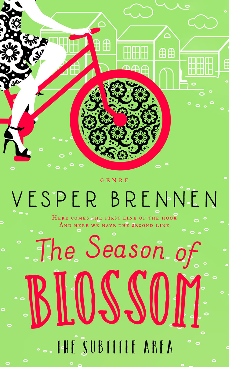 2D view of Yellow Green #20190 - Premade Teen & Young Adult Book Cover