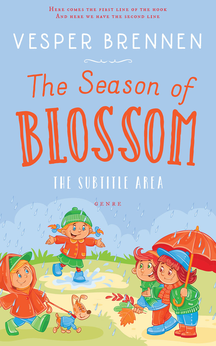 2D view of Premade Children's Book Cover - Ziggurat