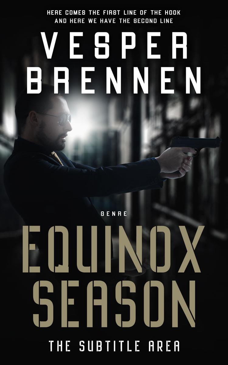 2D view of Woodsmoke #20201 - Premade Mystery & Thriller & Suspense Book Cover