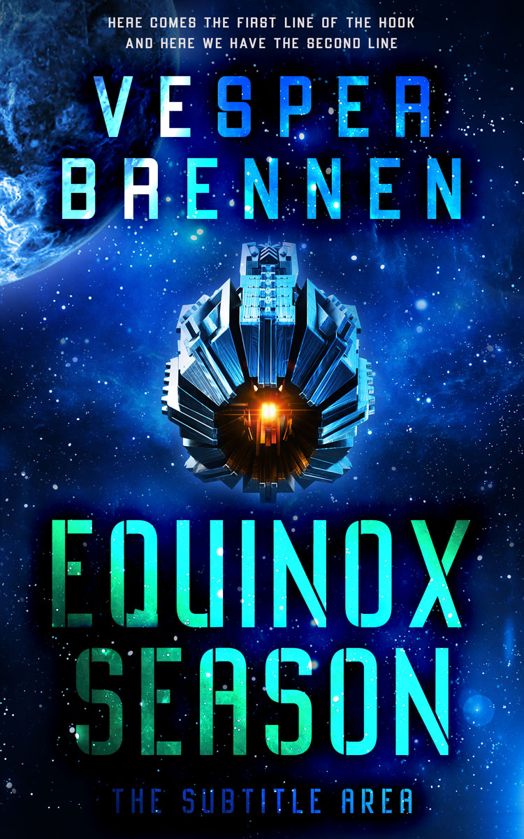 2D view of Black Pearl #20214 - Premade Science Fiction Book Cover