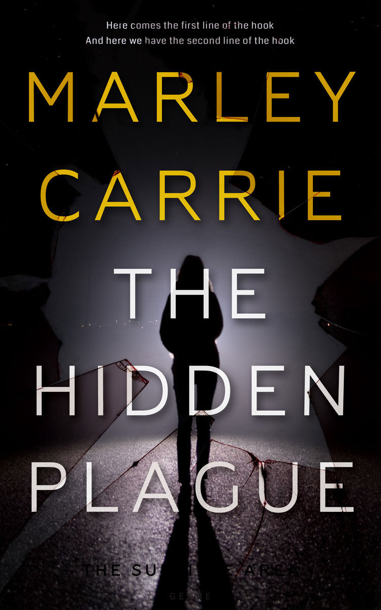 2D view of Cod Gray #20246 - Premade Horror Book Cover