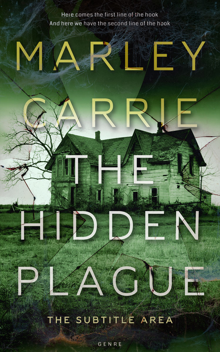 2D view of Green Kelp #20255 - Premade Horror Book Cover