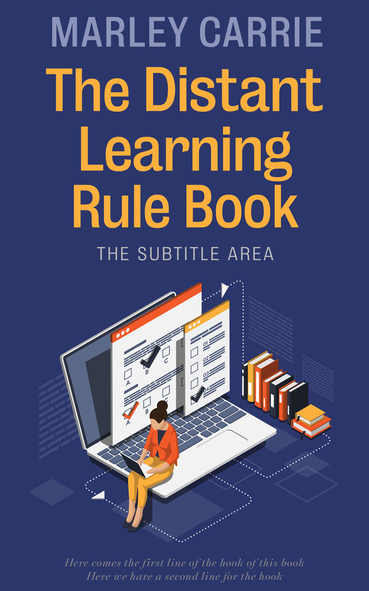 2D view of Premade Education Book Cover - Rhino