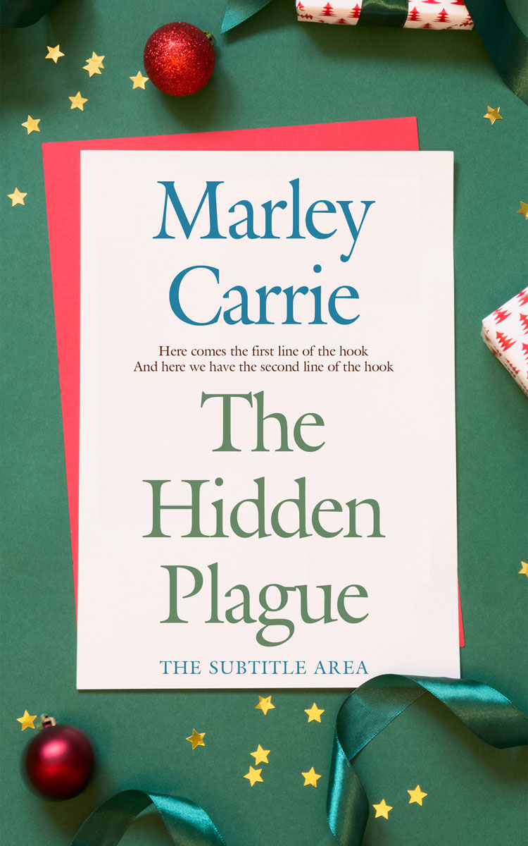 2D view of Premade Self-Improvement & Self-Help Book Cover - Linen