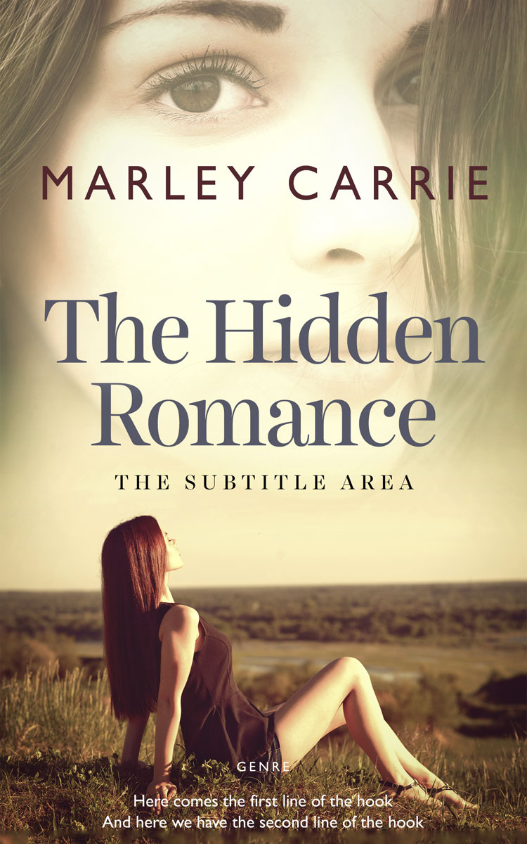 2D view of Fall Green #20308 - Premade Romance Book Cover