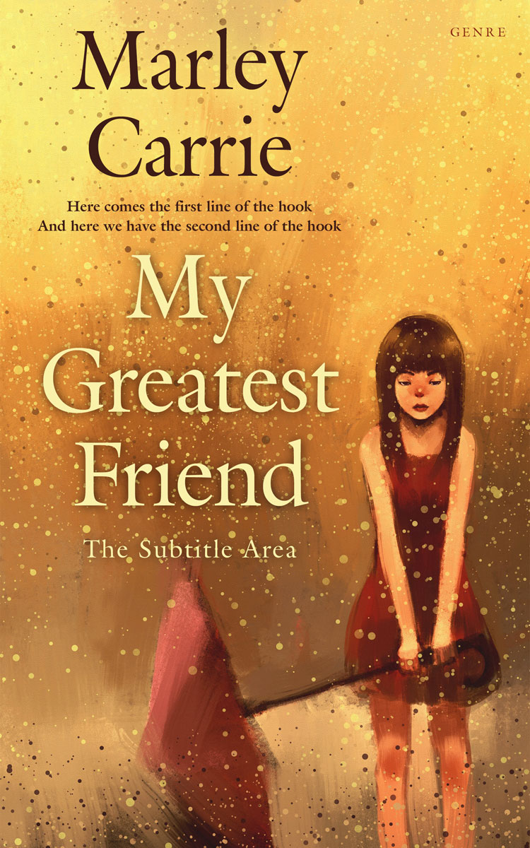 2D view of Tussock #20319 - Premade Nature Book Cover