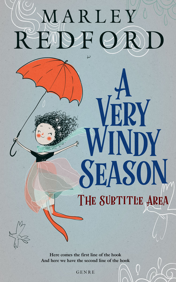 2D view of Tower Gray #20326 - Premade Romance Book Cover