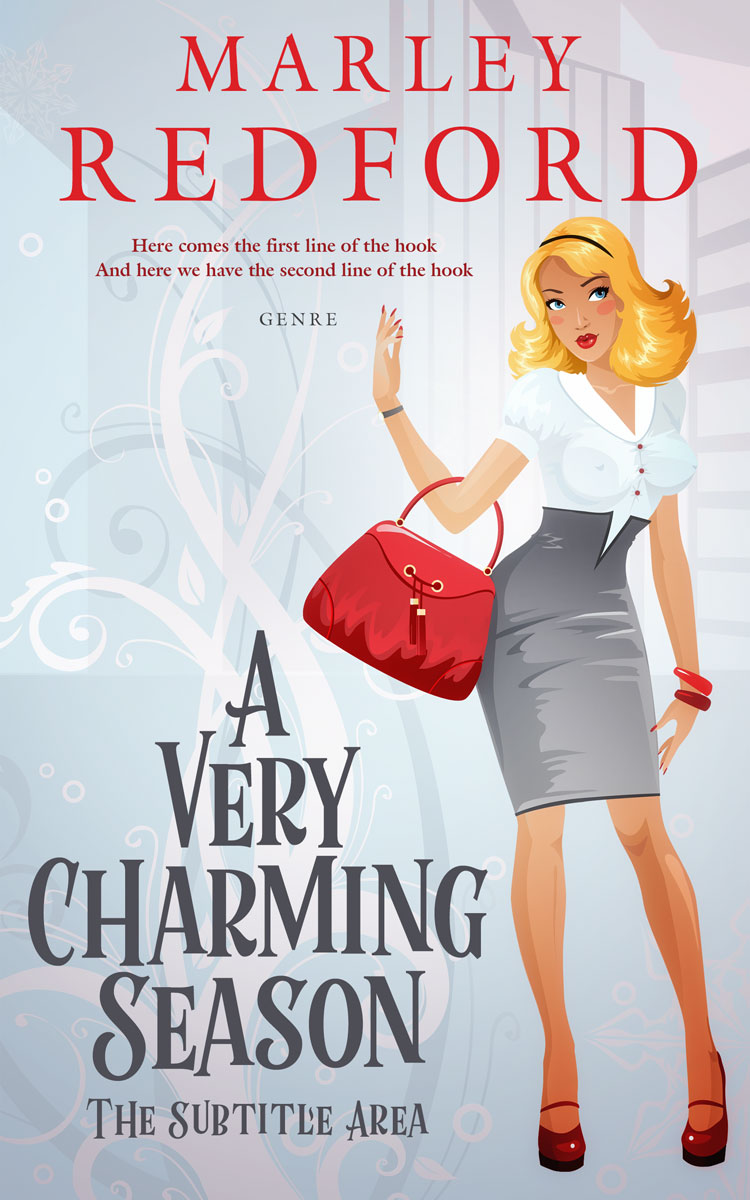 2D view of Iron #20334 - Premade Chick Lit Book Cover