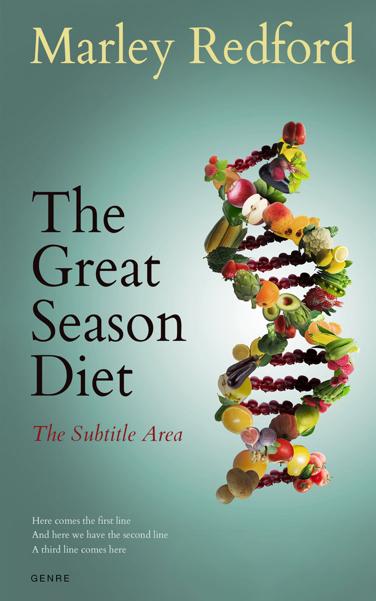 2D view of Juniper #20359 - Premade Health & Dieting & Fitness Book Cover