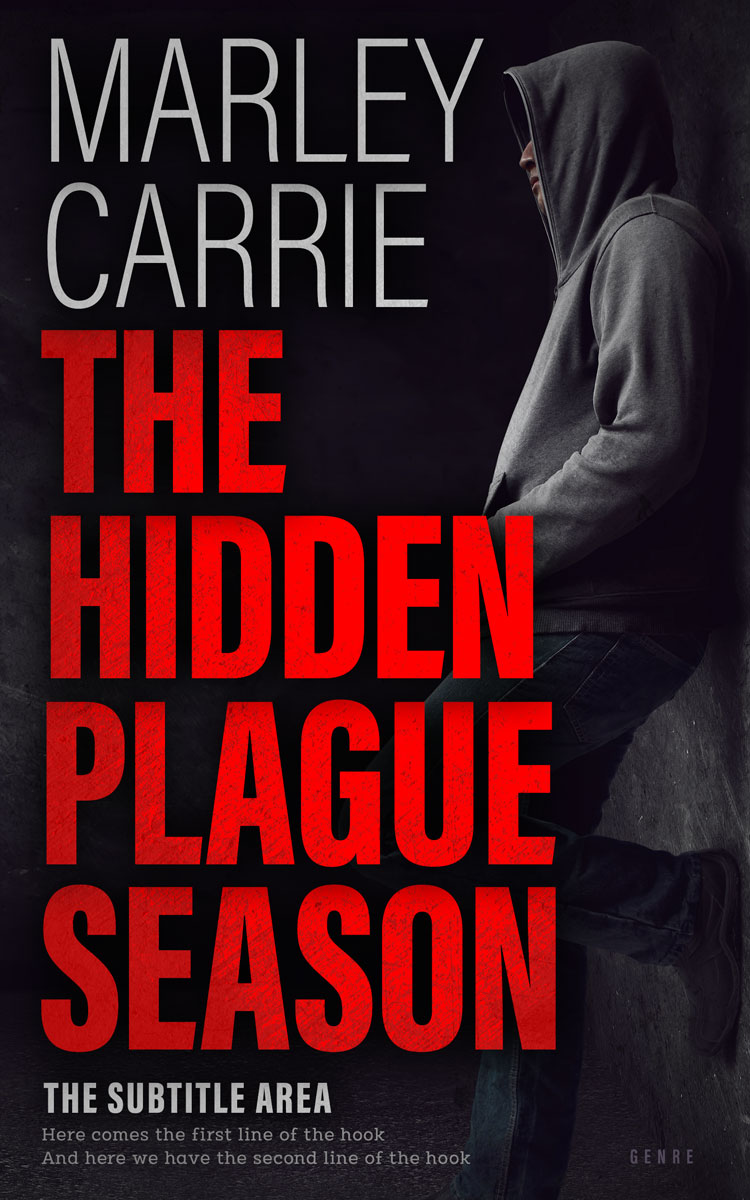 2D view of Alizarin Crimson #20377 - Premade Mystery & Thriller & Suspense Book Cover