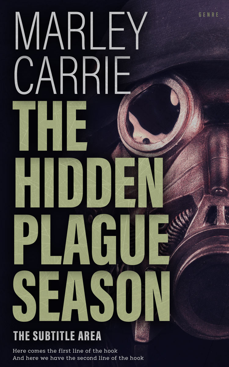 2D view of Premade Apocalyptica Book Cover - Tallow