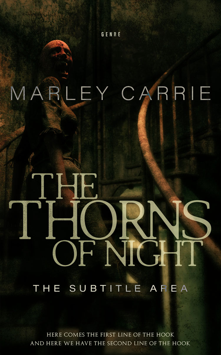 2D view of Marshland #20400 - Premade Horror Book Cover