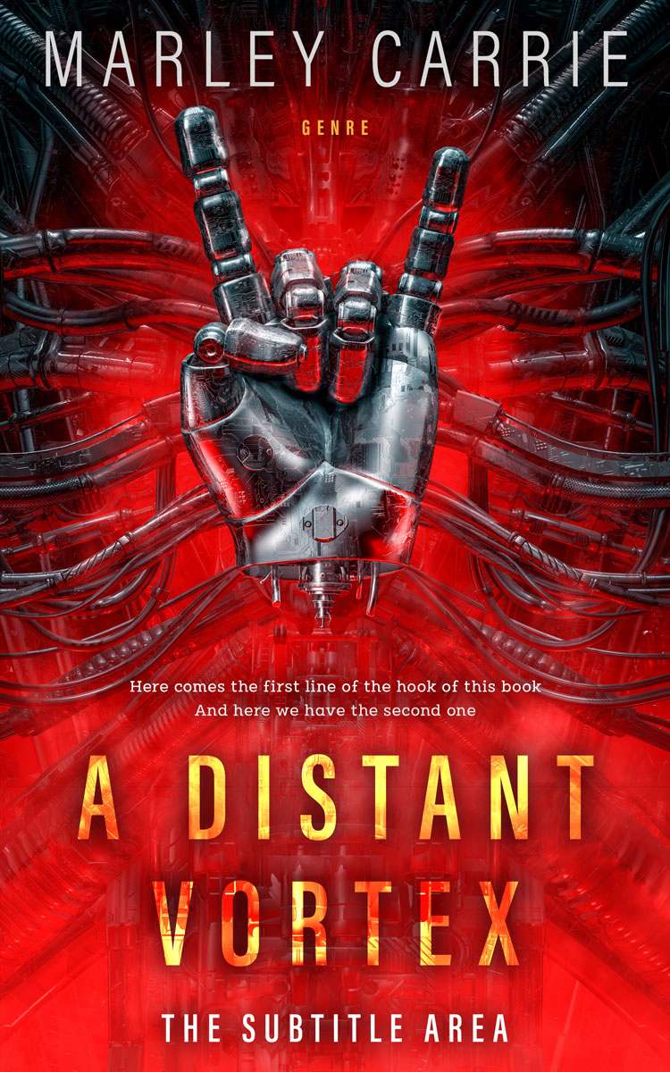 2D view of Thunderbird #20425 - Premade Science Fiction Book Cover