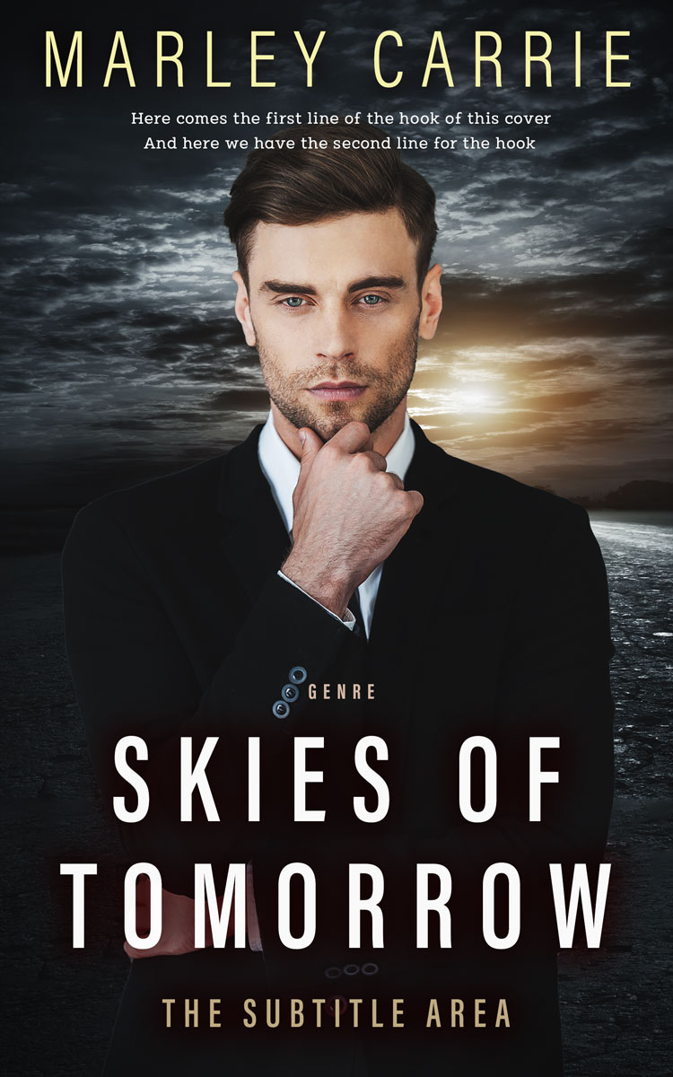 2D view of Thunder #20430 - Premade Mystery & Thriller & Suspense Book Cover