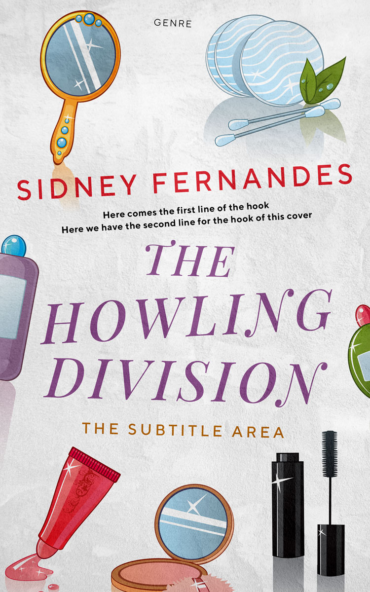 2D view of Premade Chick Lit Book Cover - Mercury