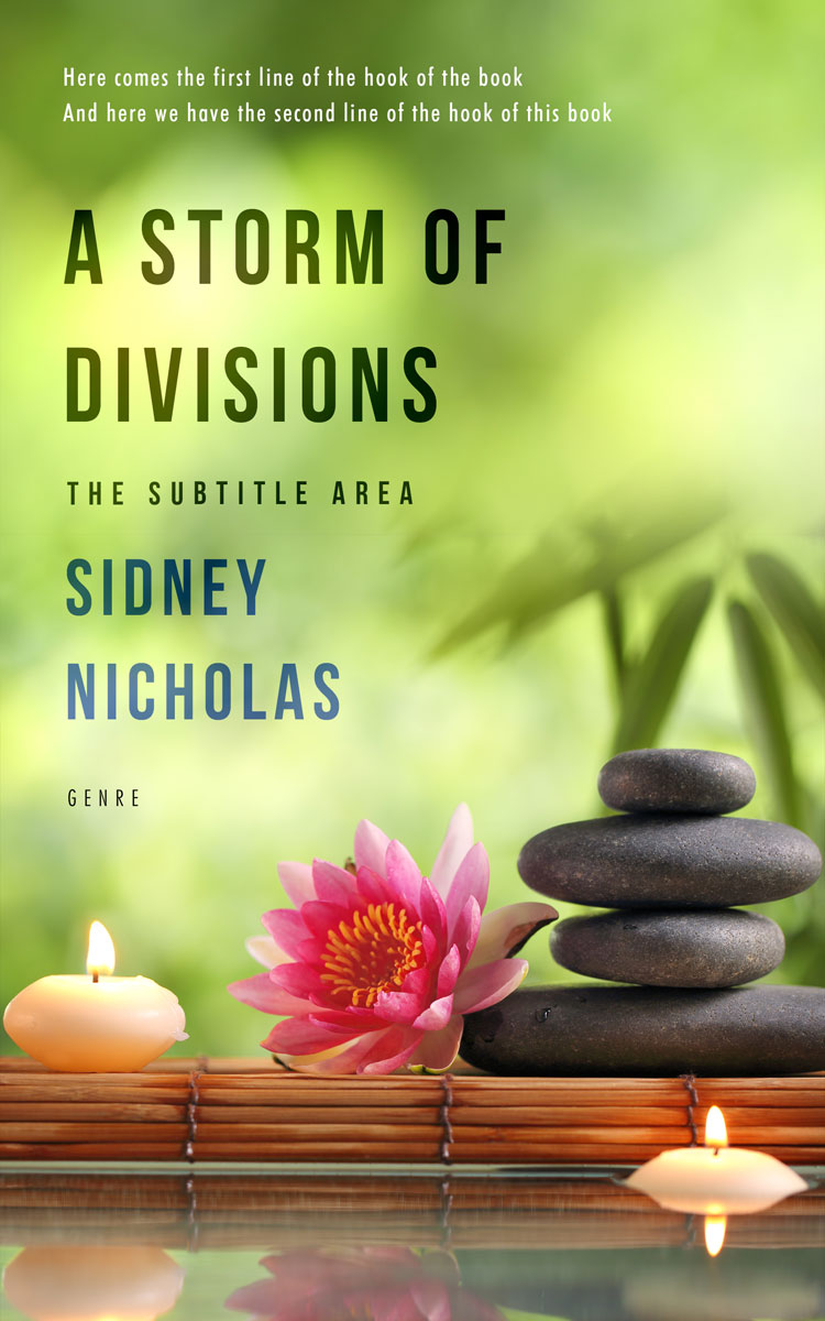 2D view of Premade Health & Mind & Body Book Cover - Wild Willow