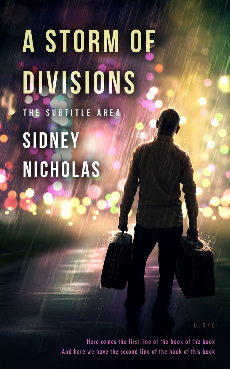 2D view of Cameo #20523 - Premade Mystery & Thriller & Suspense Book Cover