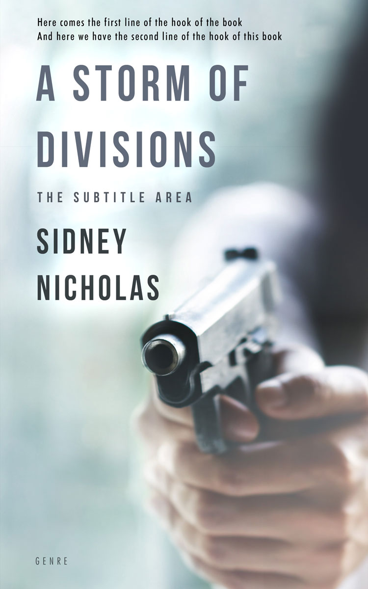 2D view of Premade Mystery & Thriller & Suspense Book Cover - Tiara